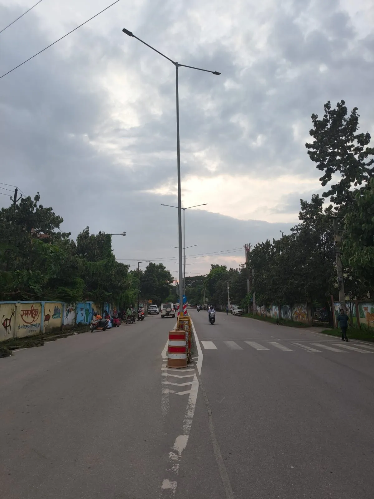Street Lighting service execution photograph
